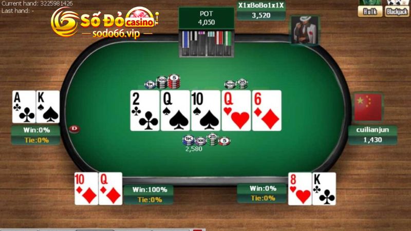 Poker Texas Hold’em Sodo66 hấp dẫn, lôi cuốn 